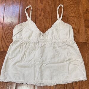 Brandy Melville Cream Lace Cami